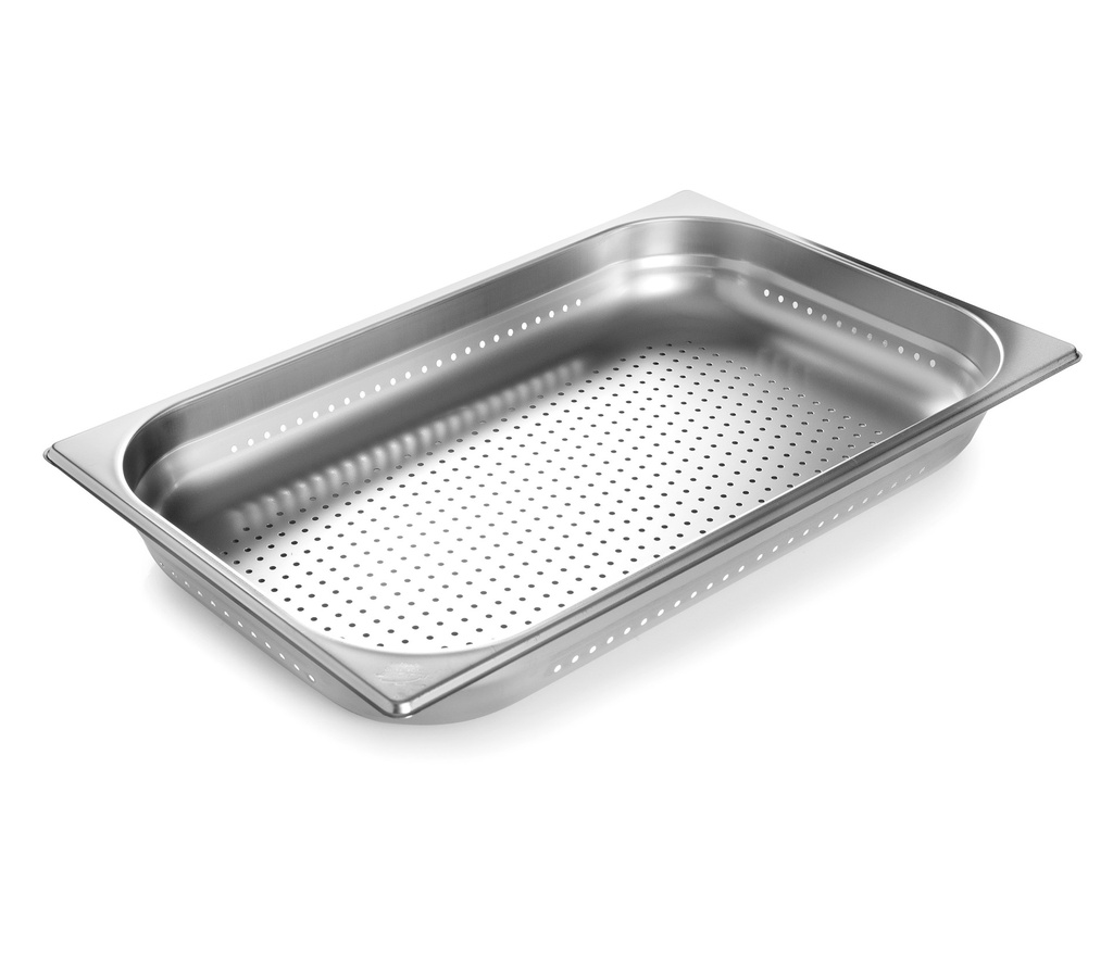 Cubeta Perforada GN 2/1 65 Mm Inox 18/10 Lacor