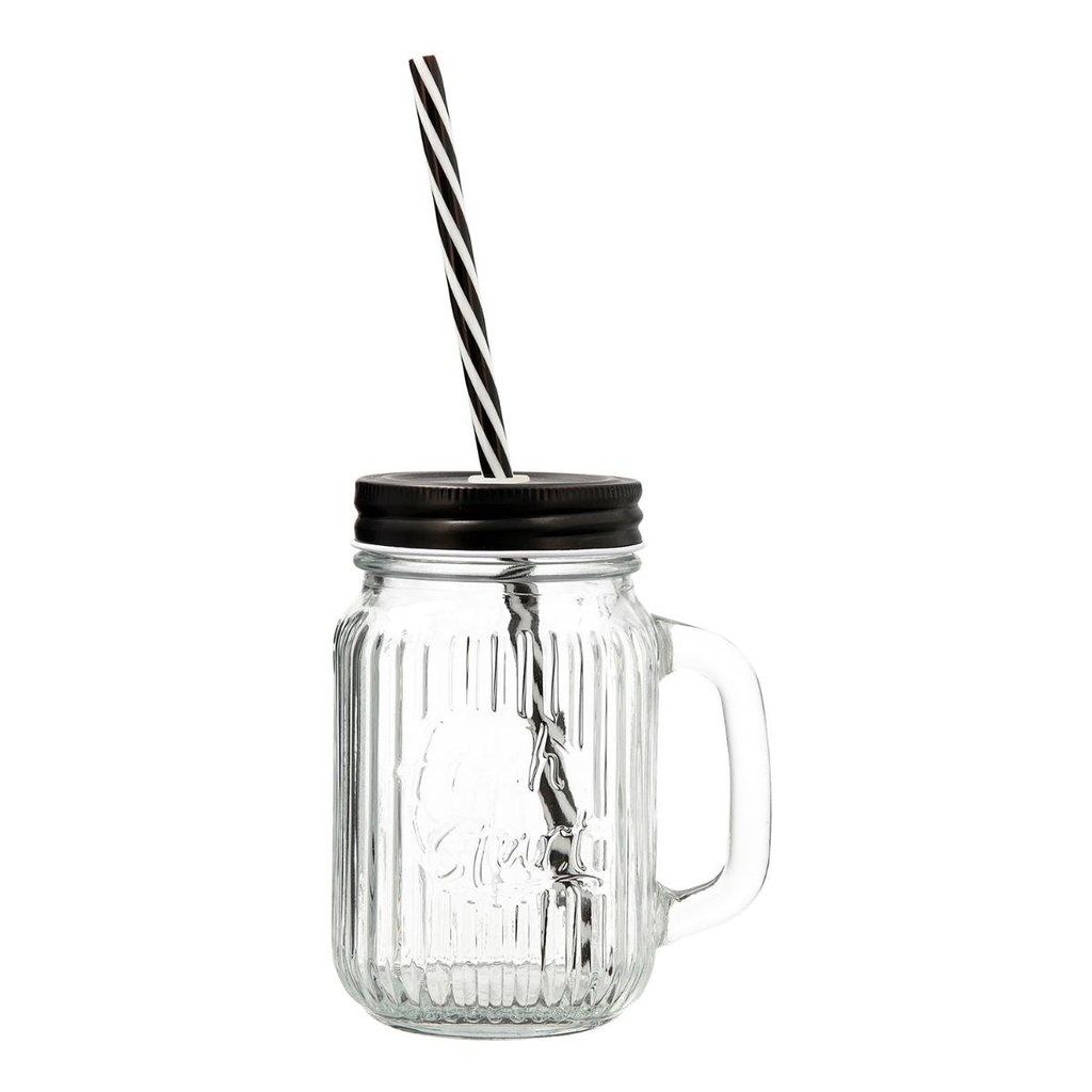 Jarra Vidrio 47 Cl con Tapa Acero Maison Quid Arcoroc