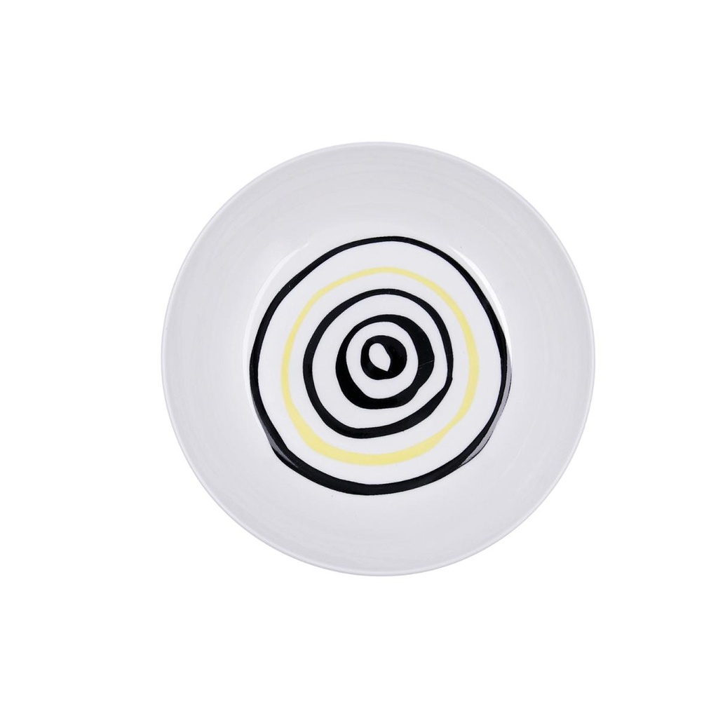 Plato Hondo 20 Cms Porcelana ZigZag Arcoroc