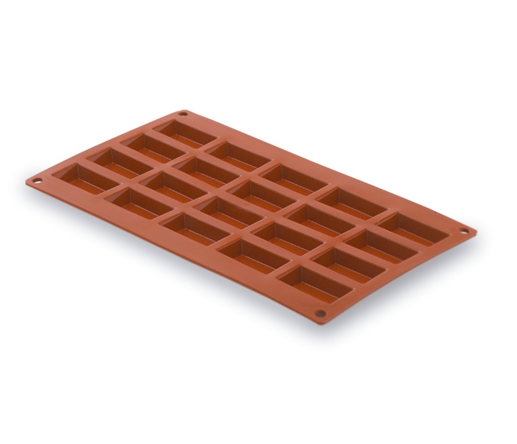 Molde Rectangulo 20 Cavidades Silicona Pastryflex Lacor