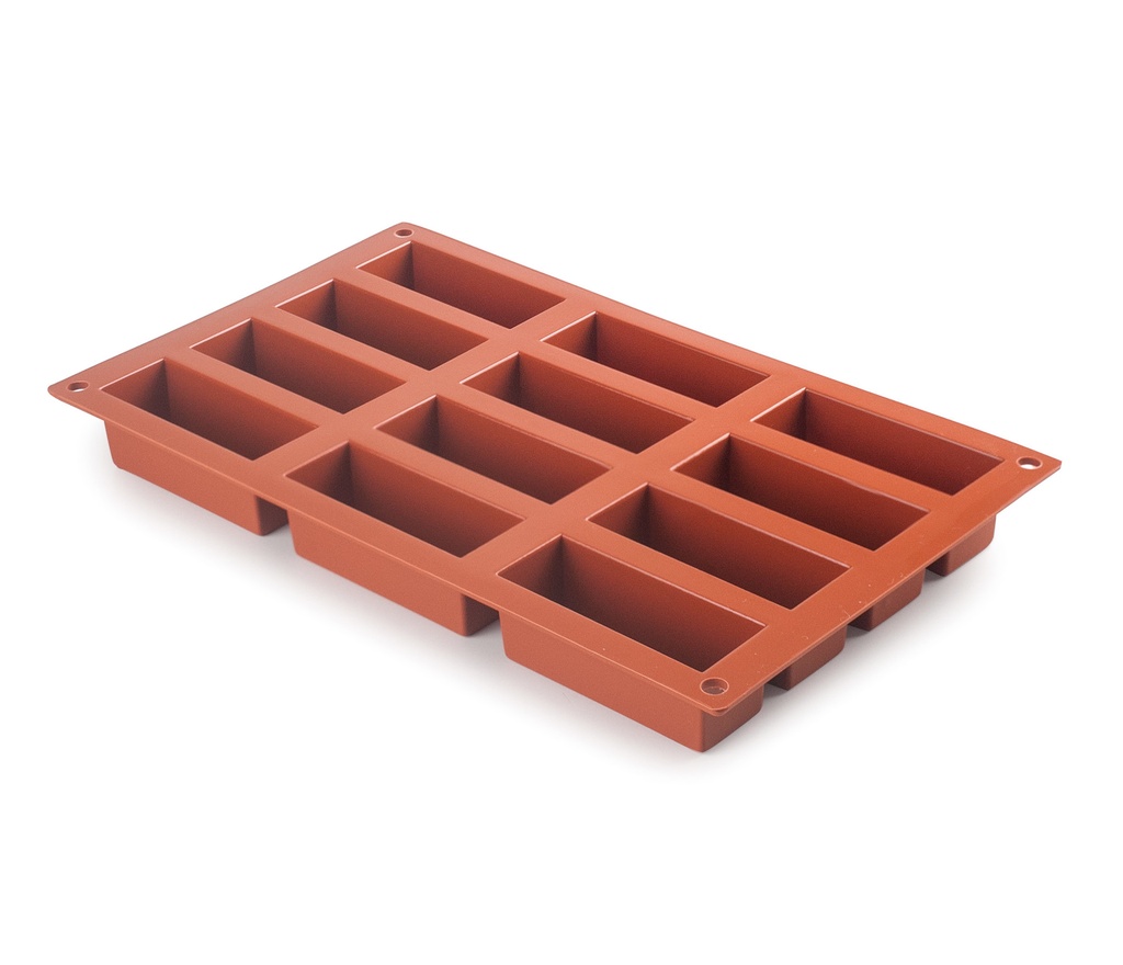 Molde Cake 12 Cavidades Silicona Pastryflex Lacor