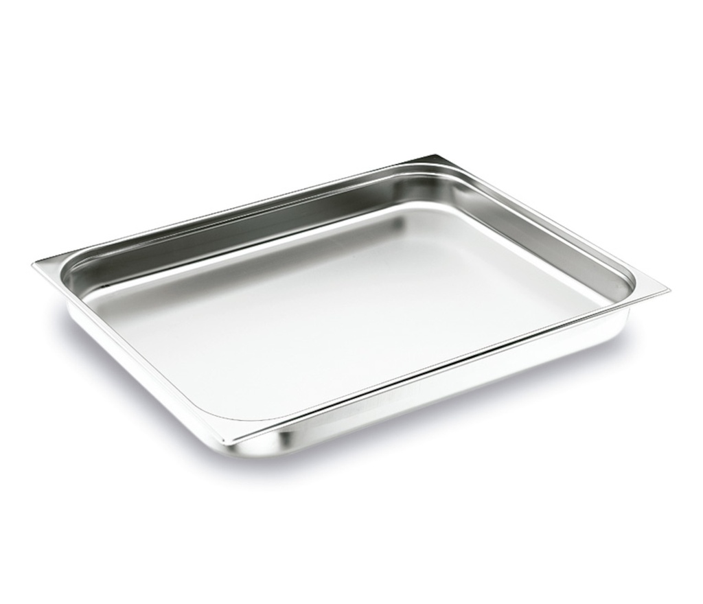 Cubeta GN 2/1 100 Mm Inox 18/10 Lacor