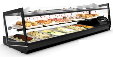 Vitrina Refrigerada Cristal Estante Intermedio Cuba GN Grupo Incorporado Kube Sayl