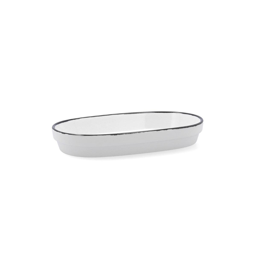 Bandeja Pequeña 17,3x2,6x10 Porcelana Vital Filo Ariane