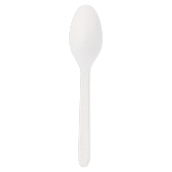 Cucharilla 12,7 cm Blanco CPLA Paq-100 Garcia de Pou