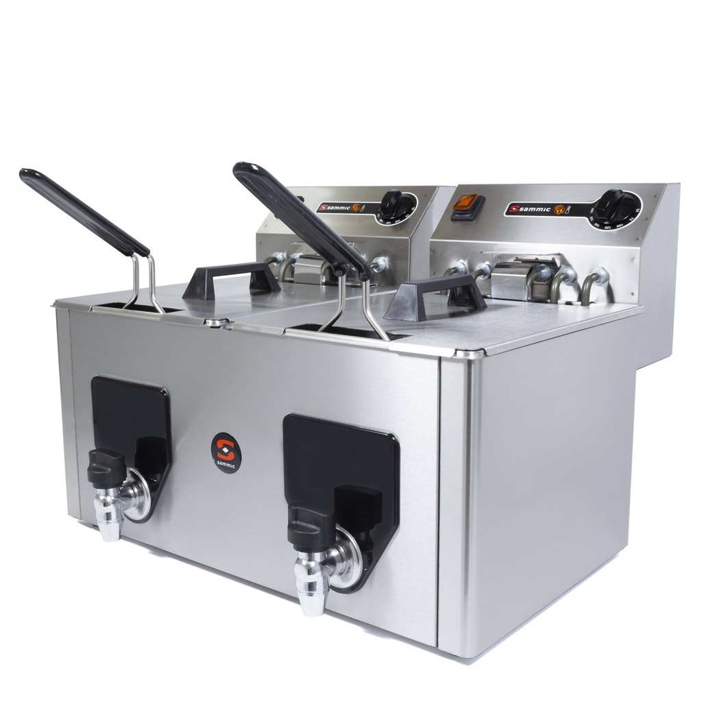 Freidora Electrica 8+8 Lts Trifasica PF-10+10 Sammic