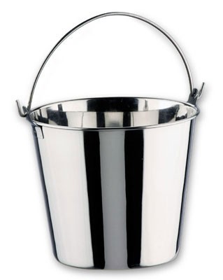 Cubo 14 Lts Garinox  L. Inox.