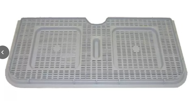 Filtro CUBA de PLASTICO 485X223  LAV. CUPULA