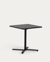 Mesa plegable de exterior Torreta de aluminio 70 x 70 cm