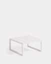 Mesa auxiliar de exterior Comova de aluminio 60 x 60 cm