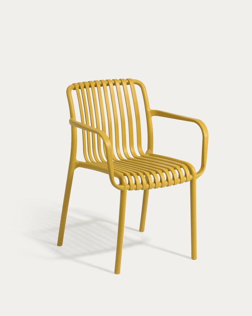 Silla apilable de exterior Isabellini de polipropileno