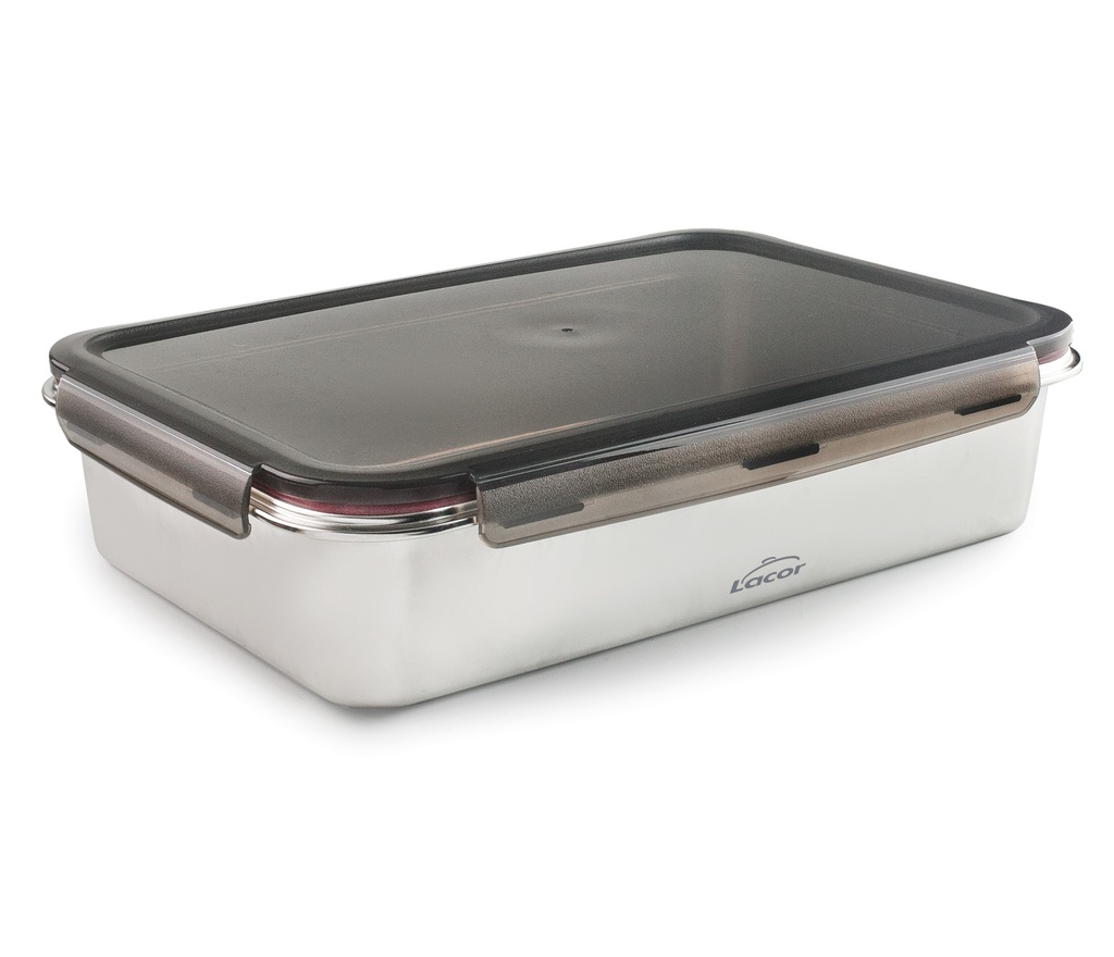 Recipiente rectangular EcoInox Pro 32x21 cm 5,0 L Lacor