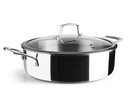 Cacerola baja con tapa TriChef Ø 28 cm 5,0 L Lacor