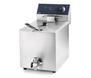 Freidora profesional con grifo 8 L Lacor