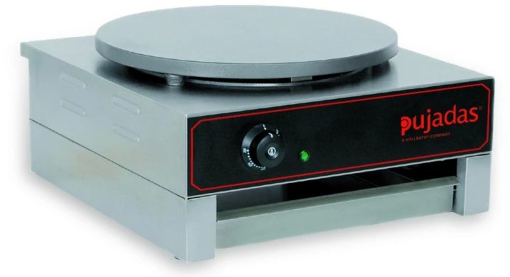 Crêpera con termostato de 3000 W Pujadas