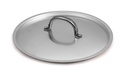 Tapa Century de 35 centímetros de aluminio con asa de acero inoxidable Pujadas