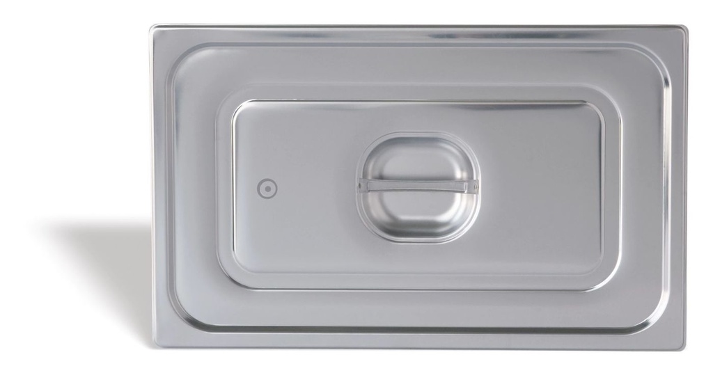 Tapa hermética GN PRO de acero inoxidable 18/10 de tamaño 1/1 Pujadas