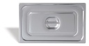 Tapa GN PRO de acero inoxidable 18/10 de tamaño 1/3 Pujadas