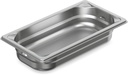 Cubeta Gastronorm GN PRO de acero inoxidable 18/10 de tamaño 1/3 y 100 mm de profundidad Pujadas
