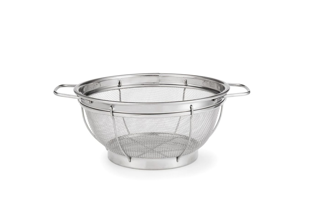 Escurridera de malla de 25 cm de acero inoxidable Pujadas