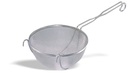 Colador 1/2 bola reforzado en acero inox de 22 cm con luz de malla de 0.53 mm Pujadas