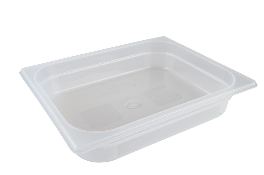 Cubeta Gastronorm GN de polipropileno de tamaño 1/1 y 65 mm de profundidad Pujadas