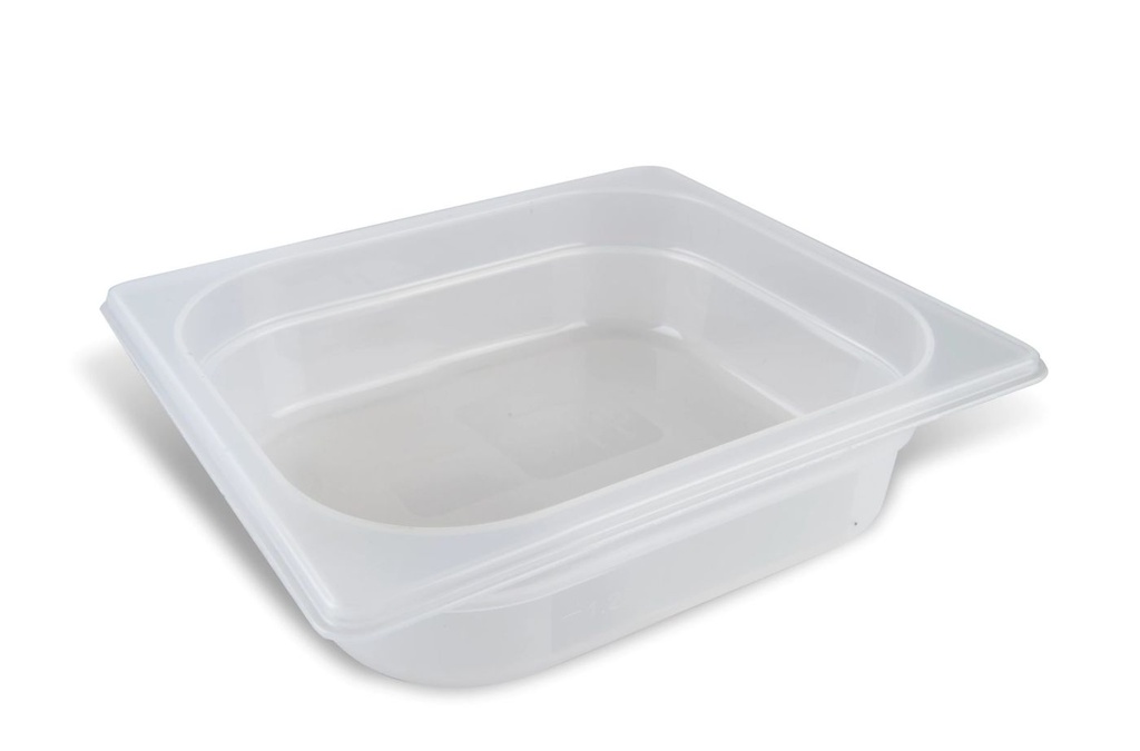 Cubeta Gastronorm GN de polipropileno de tamaño 1/2 y 65 mm de profundidad Pujadas