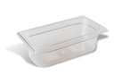 Cubeta Gastronorm GN de policarbonato de tamaño 1/3 y 100 mm de profundidad Pujadas