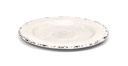 Plato Siena blanca 22 cm Pujadas