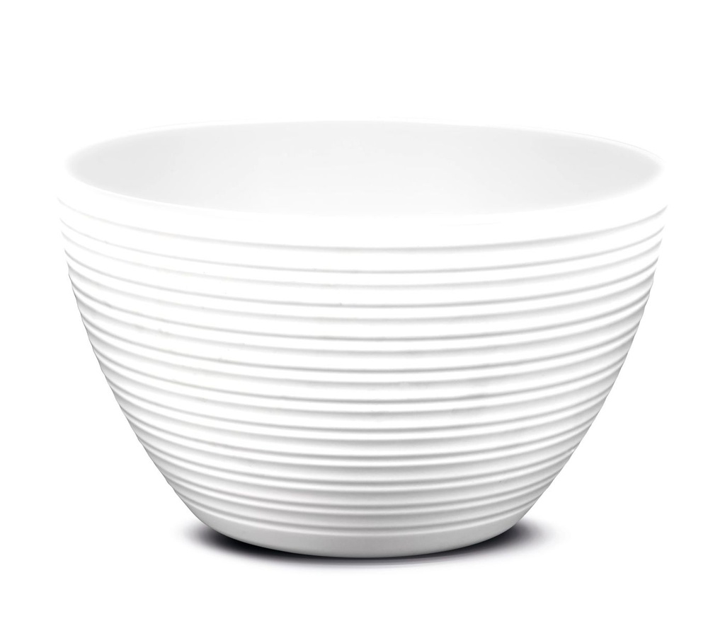 Bol ondulado Bianca 25 cm Pujadas