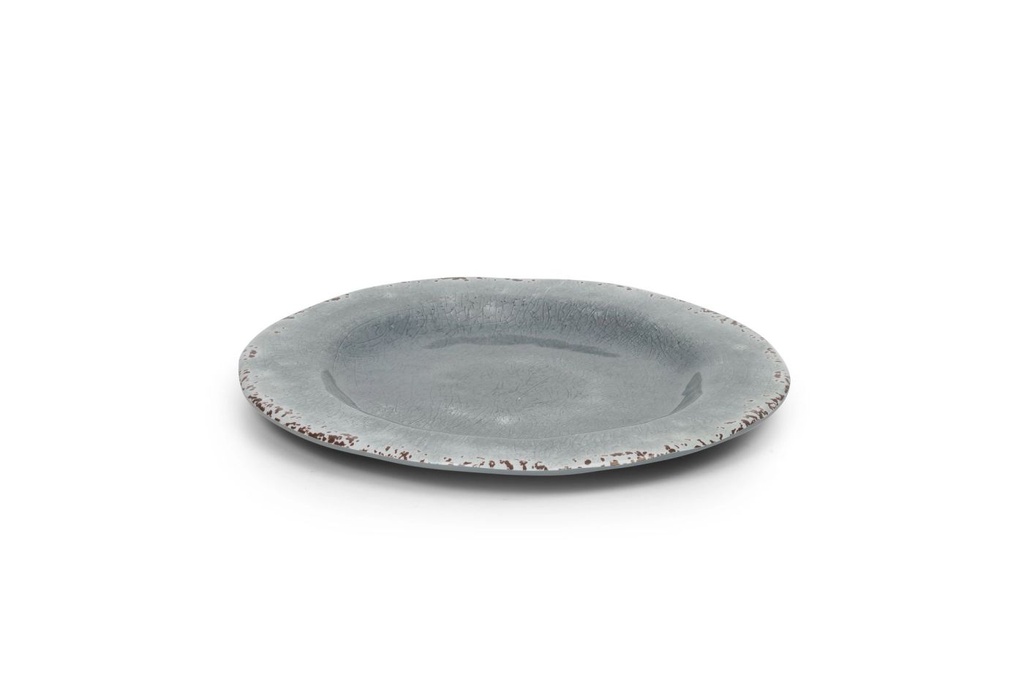 Plato Siena gris 26 cm Pujadas