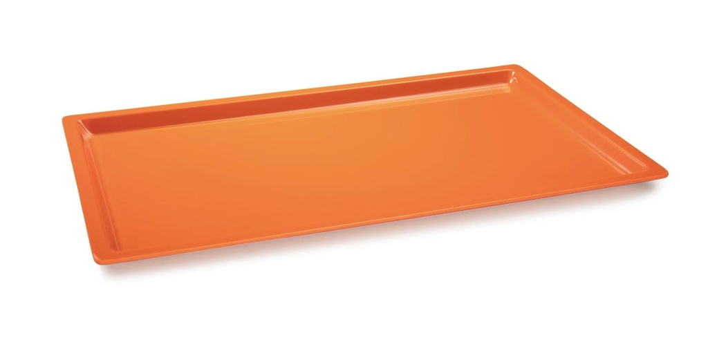 Cubeta GN de 1/1 de 40 milímetros de profundidad en color naranja Pujadas