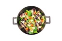 Wok negro de melamina 30 x 38,5 cm Pujadas
