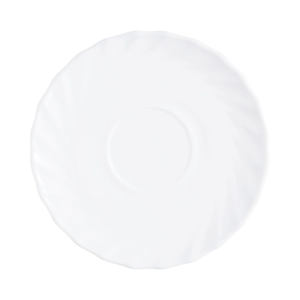 Platillo para taza opal Trianon 16 cm - Arcoroc