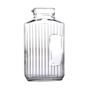 Botella vidrio con tapa Quadro 2l - Luminarc