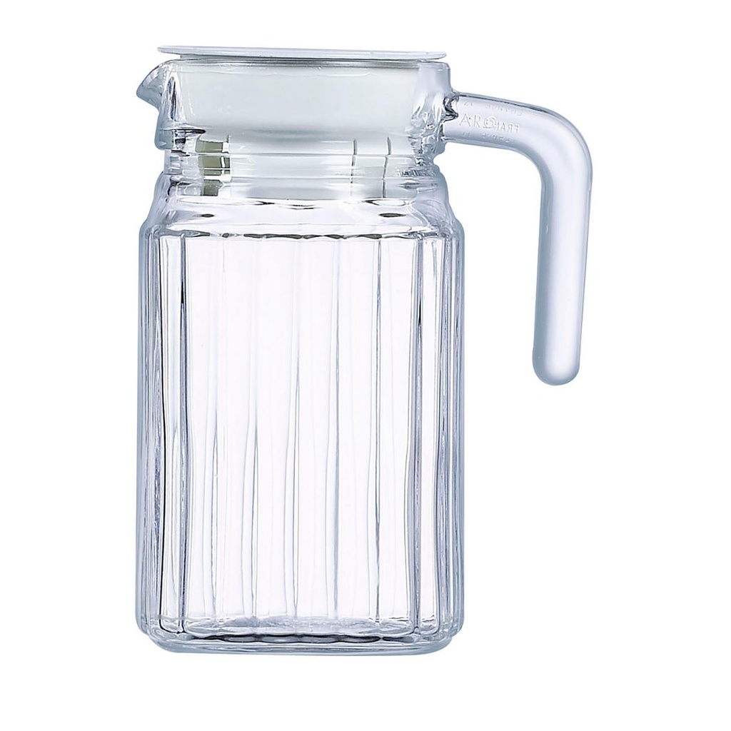 Jarra vidrio con tapa Quadro 0,50l - Luminarc