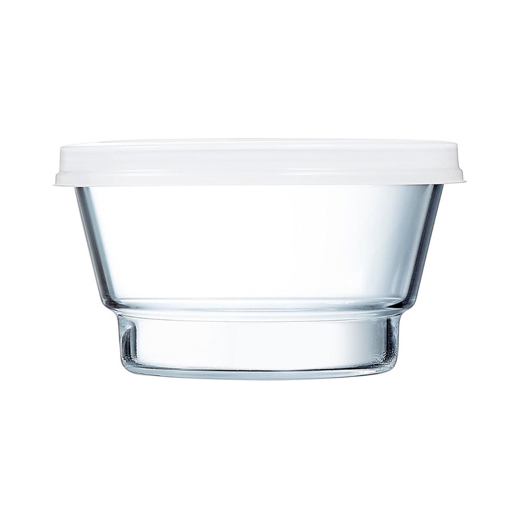 Recipiente redondo hermético vidrio So Urban 15,3x15,3x9cm - 80 cl - Arcoroc