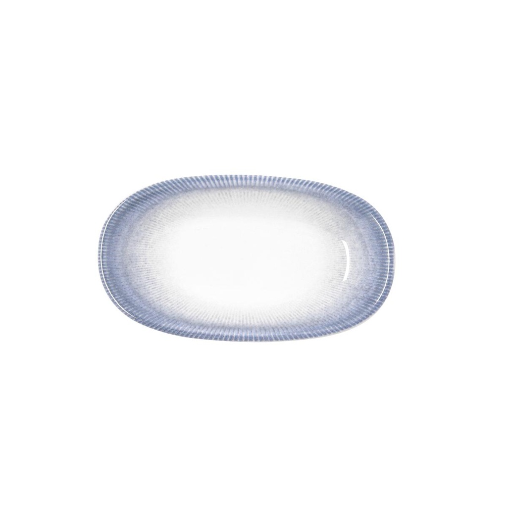 Bandeja oval porcelana Lea Hydrozero 19x11 cm - Bidasoa