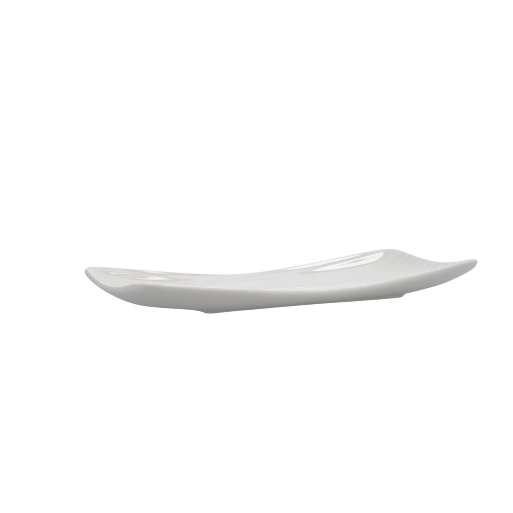 Bandeja rectangular porcelana reforzada Artisan 30x15 cm - Ariane