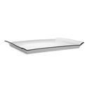 Fuente porcelana Gastro Black 36x25 cm - Quid