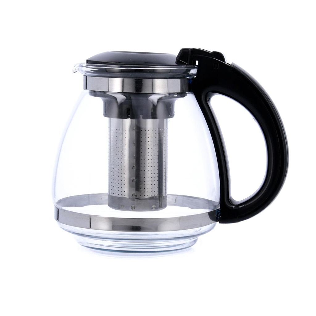 Tetera vidrio filtro inox Serenia 1,5l - Quid