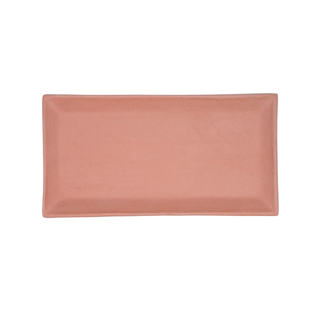 Bandeja rectangular cerámica Mineral Gres 15x30 cm - Quid