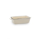 Cazuela rectangular gres horno Cocco 16x9x4 cm - Quid