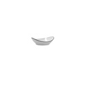 Tapa ensaladilla porcelana Gastro Black 14x11 cm - Quid