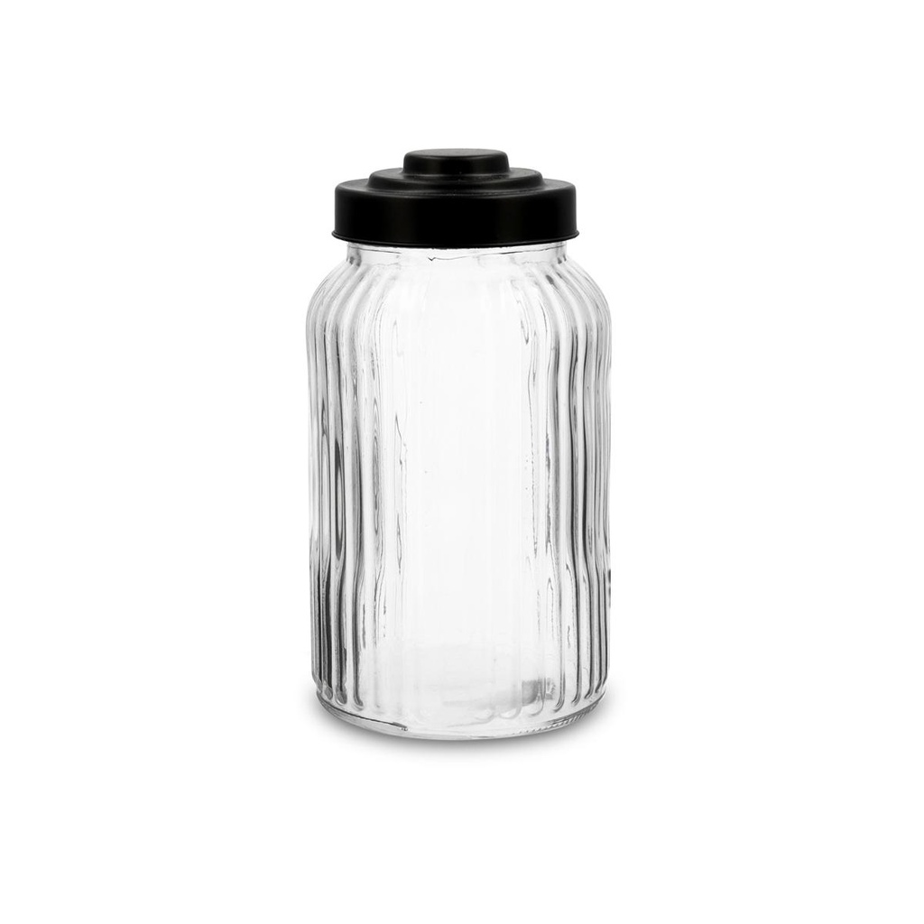 Tarro vidrio Maison 11x11x19,3cm-1,25l - Quid