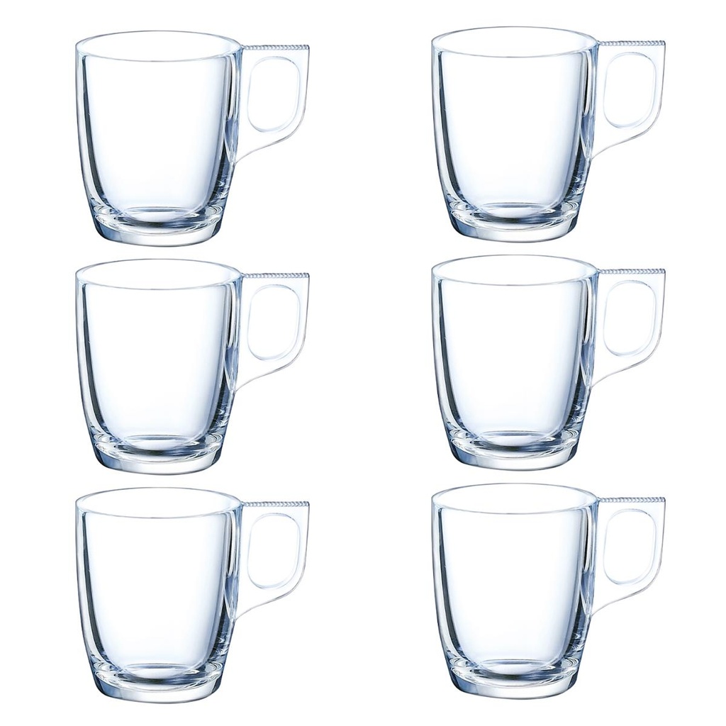 Tazas vidrio Voluto 9 cl - Arcoroc