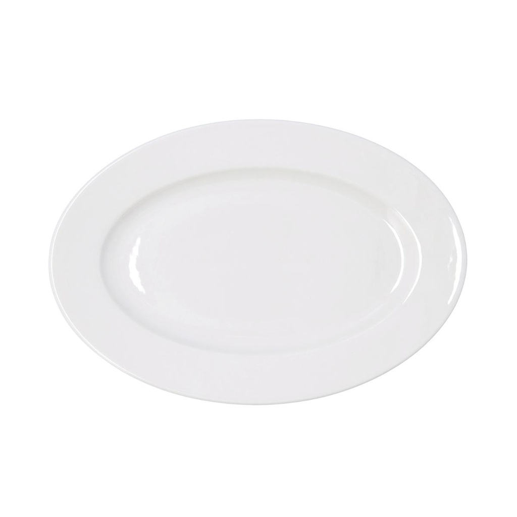Bandeja oval porcelana Serenity Hydrozero 30 cm - Bidasoa