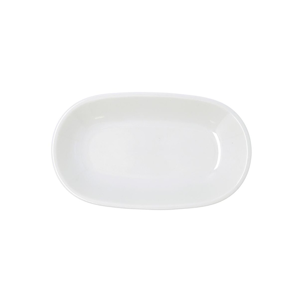Fuente oval porcelana Harmony Hydrozero 24x14 cm - Bidasoa