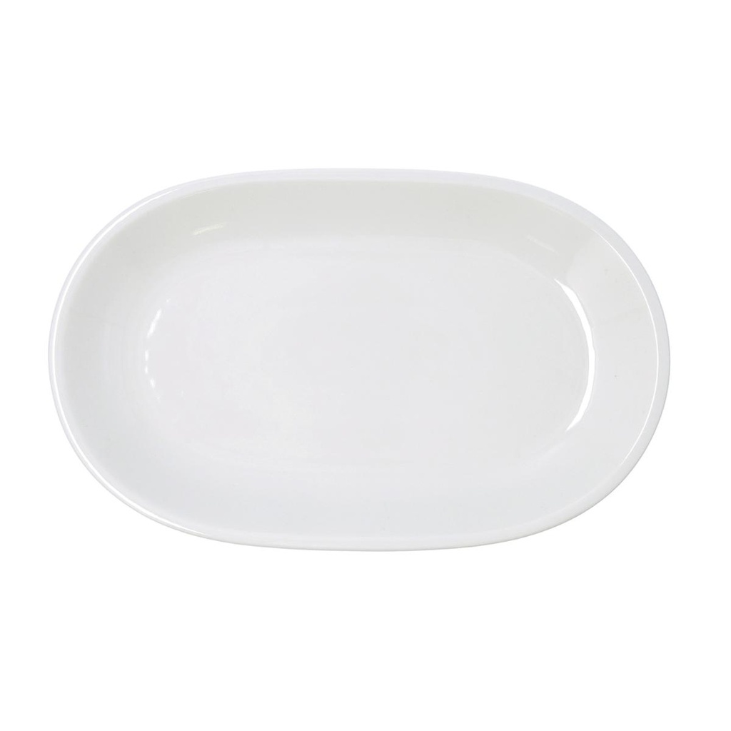 Fuente oval porcelana Harmony Hydrozero 32x20 cm - Bidasoa
