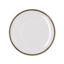 Plato llano porcelana Orion Hydrozero 25 cm - Bidasoa